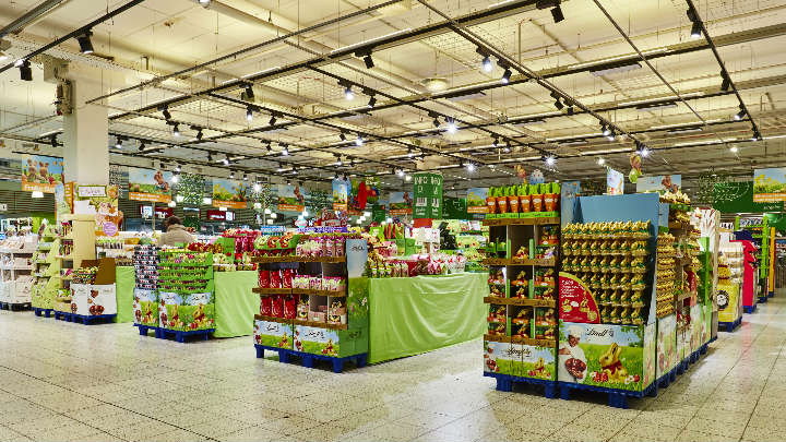 Smart supermarket lighting – Globus