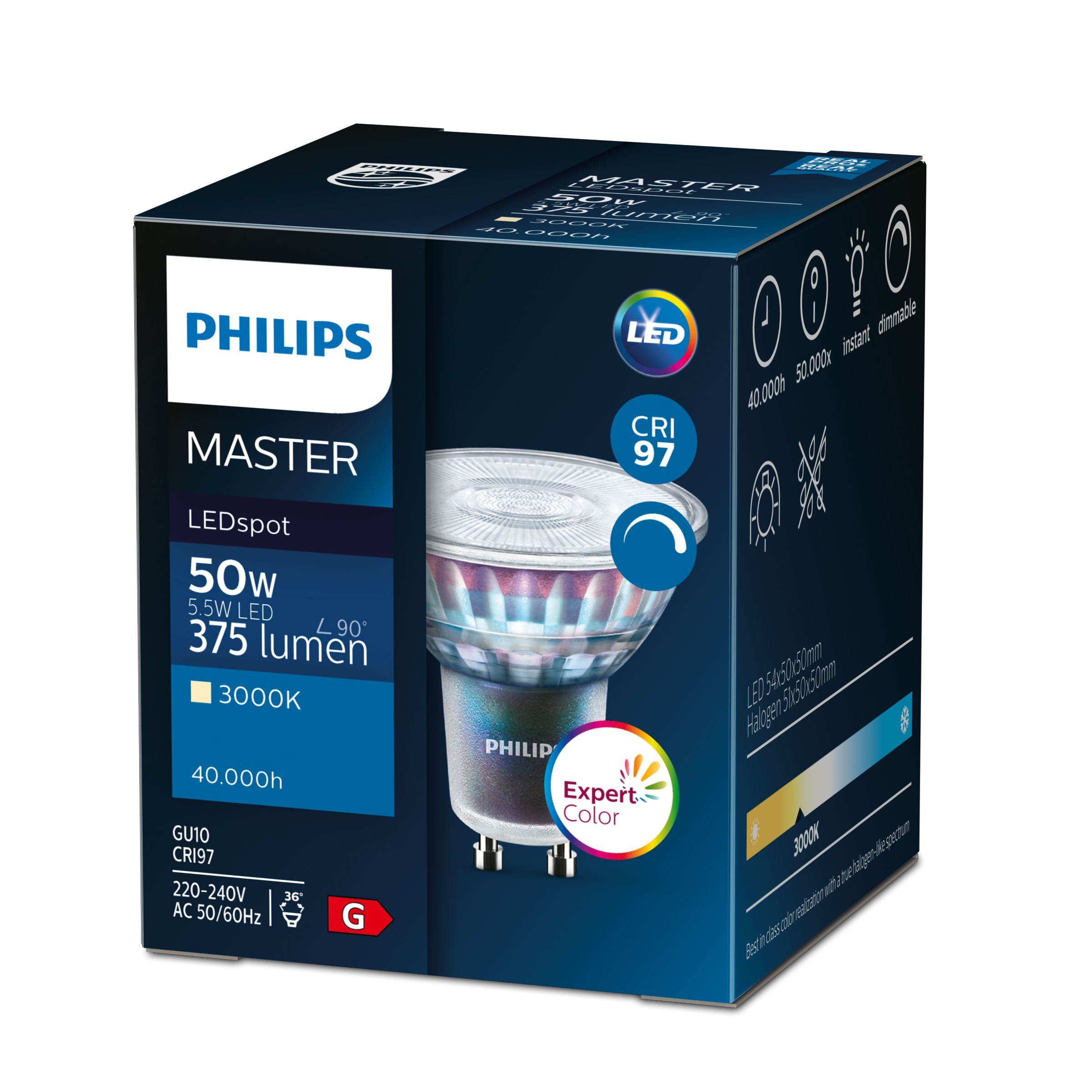 uklar fejre Anonym MASTER LEDspot ExpertColor AR111 | 8669553 | Philips lighting