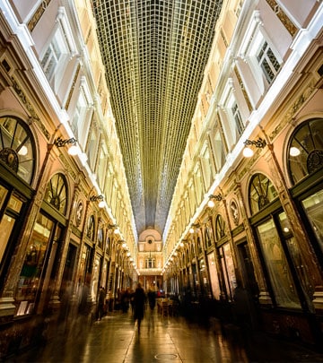 Philips lighting in the Galeries Royales