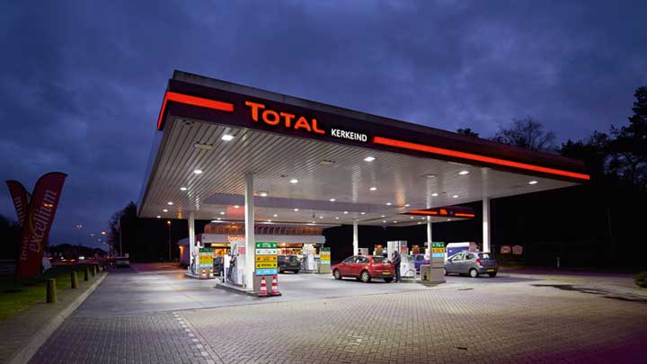 TOTAL Benelux –Petrol Station Lighting- Philips -2
