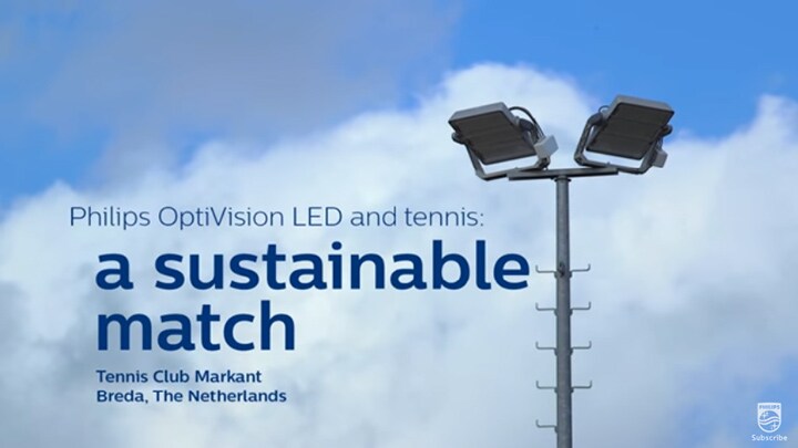 Philips OptiVision LED and tennis