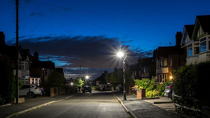 Stratford-upon-Avon at night
