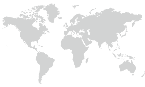 View of the world map