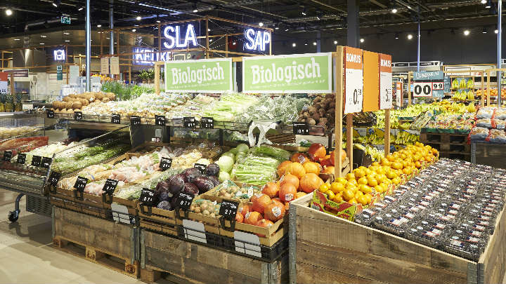 Smart supermarket lighting – Albert Heijn XL Eindhoven