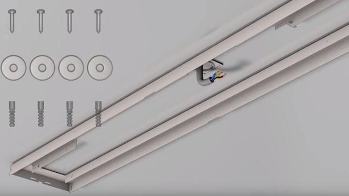 CoreLine surface mounted installation