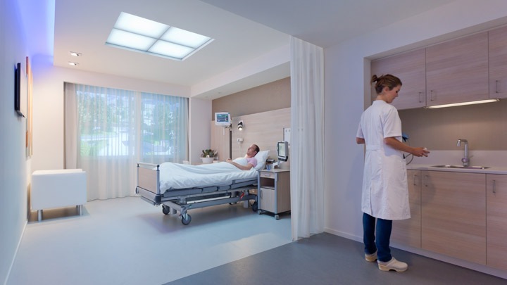 Philips Lighting&rsquo;s HealWell is a complete patient room lighting system that keeps care teams productive