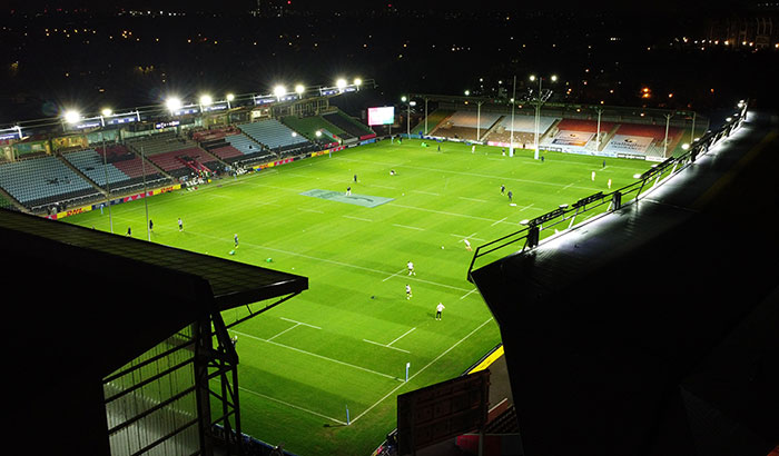 Harlequins and UV-C disinfection