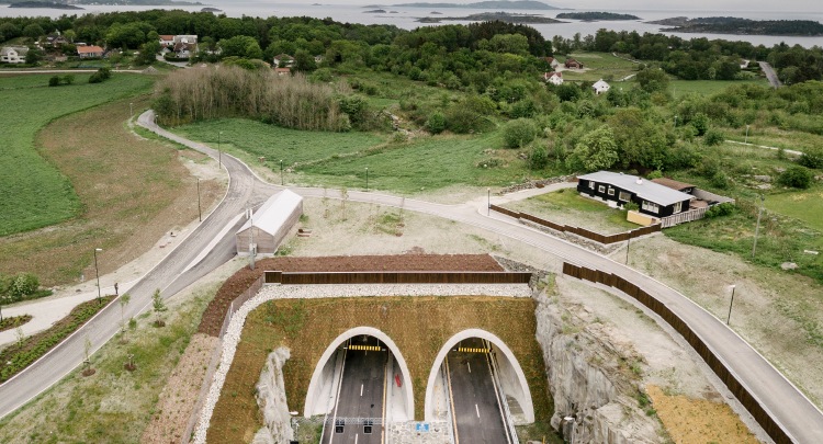 tunnel, exterior, outdoor