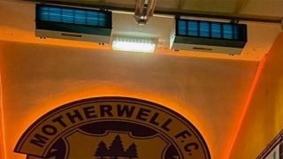 Protecting Motherwell FC football players with UV-C lighting