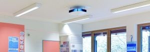 Peace of mind in public spaces thanks to UV-C disinfection lighting